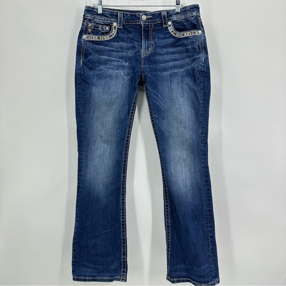 Miss Me Women's Blue Boot Cut Jeans